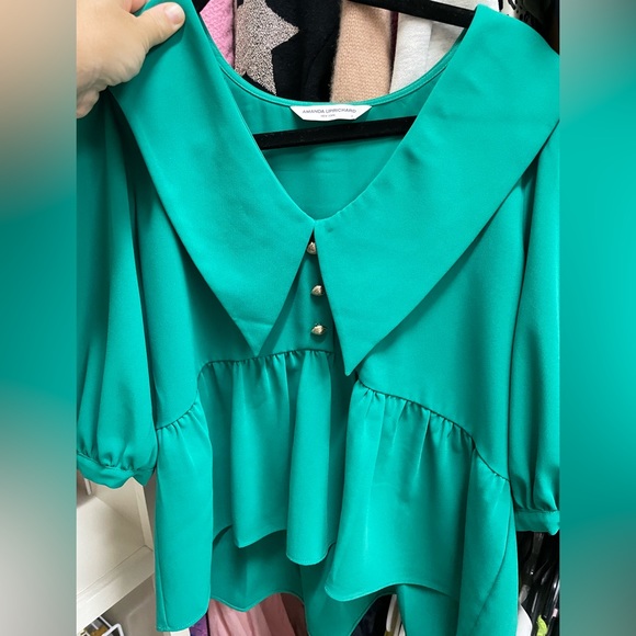 Amanda Uprichard size small Evangeline top - Picture 2 of 2